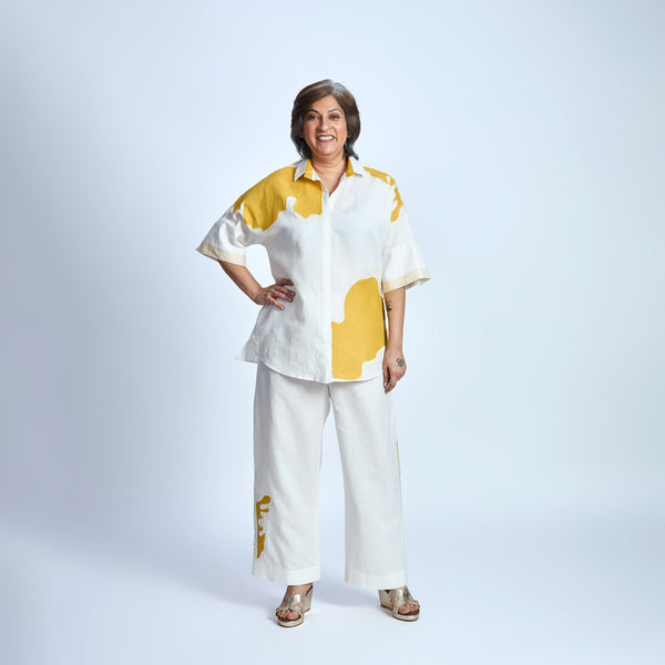 ZARAH Paint Drop Set - Ivory Yellow