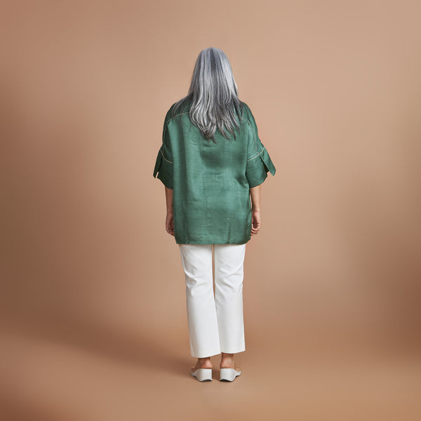 GIN Oversize Shirt - Forest Green (SOLD OUT)
