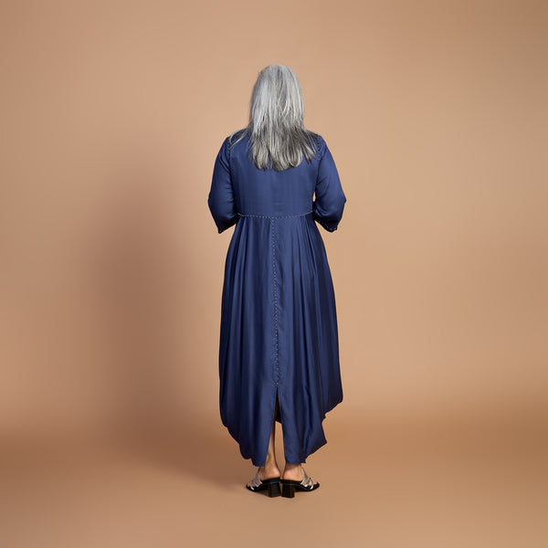 GORO Dress - Navy Blue