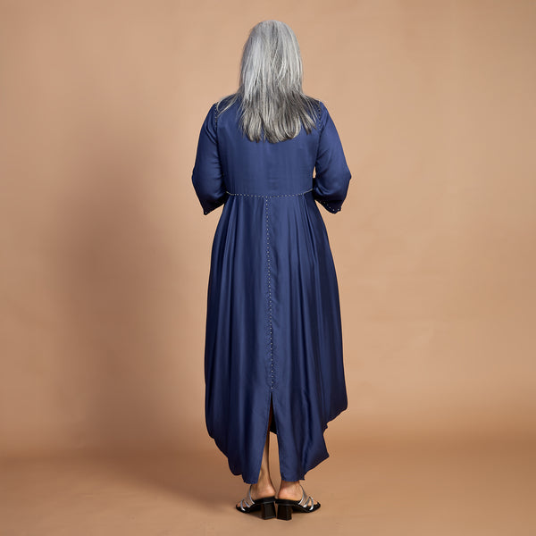 GORO Dress - Navy Blue