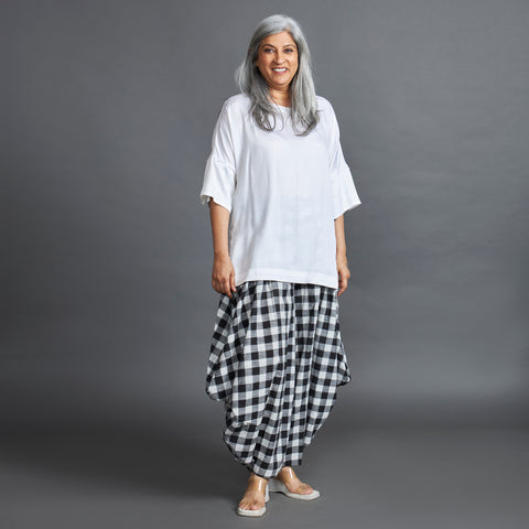 GORO Pants - Black & White Checks