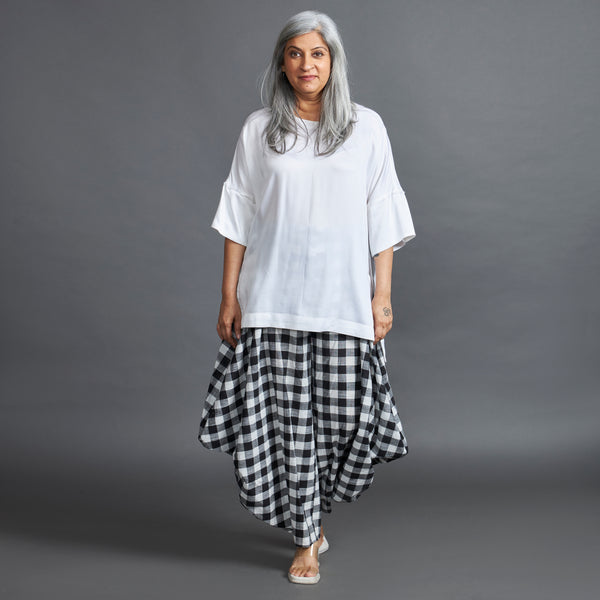 GORO Pants - Black & White Checks