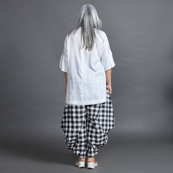 GORO Pants - Black & White Checks
