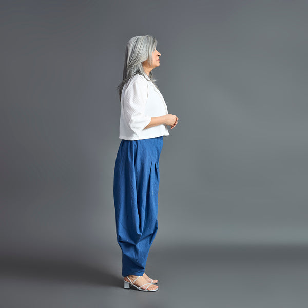 GORO Pants - Dark Blue chambray cotton
