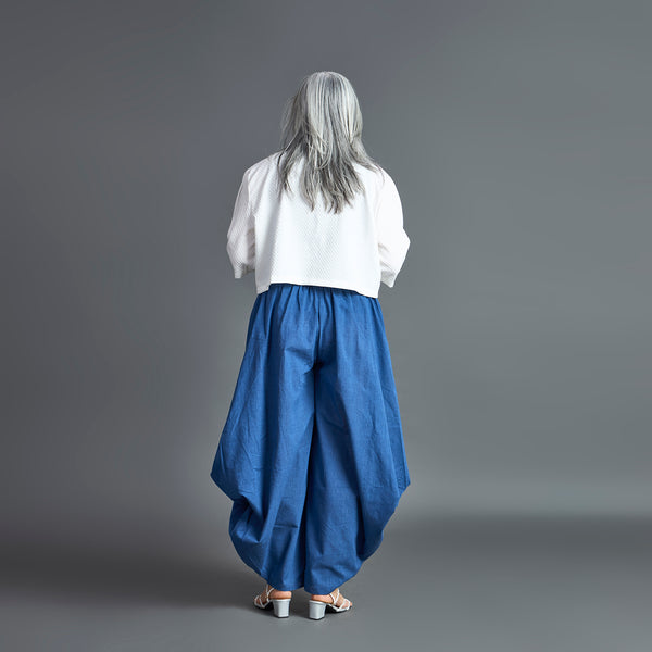 GORO Pants - Dark Blue chambray cotton