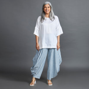GORO Pants - Powder Blue with White stripes (LAST PIECE)