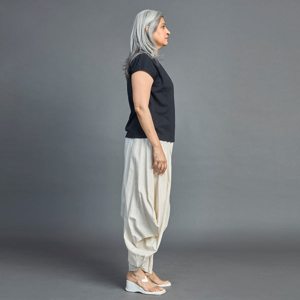 GORO Pants - Ecru Flex cotton