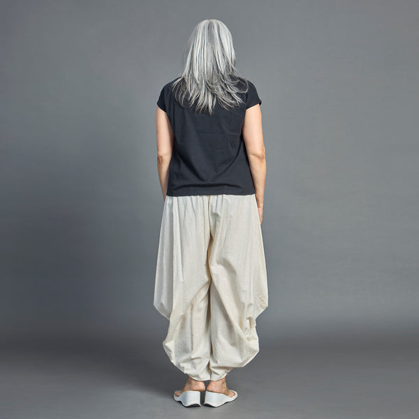 GORO Pants - Ecru Flex cotton