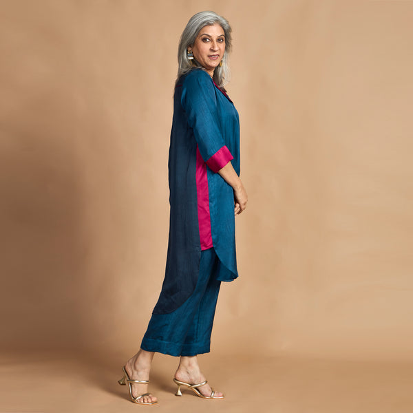 INAAYA Tunic Set - Midnight Blue