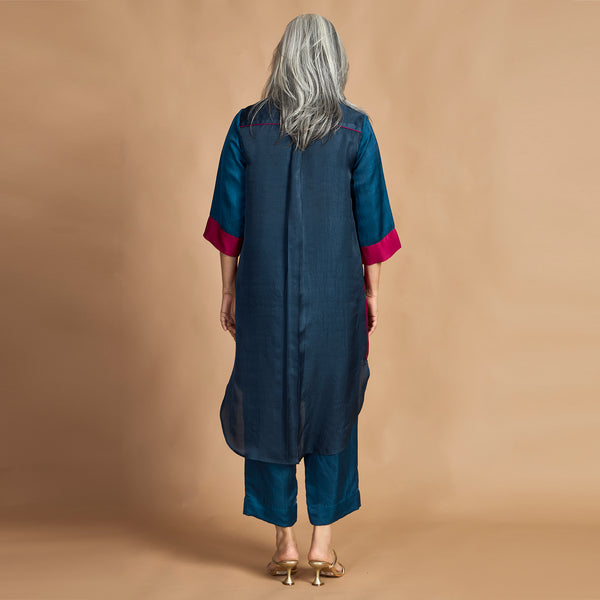 INAAYA Tunic Set - Midnight Blue