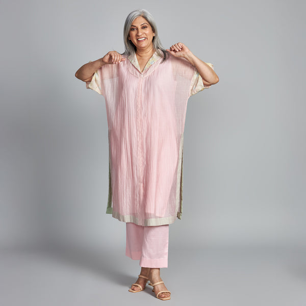 INAYA Kaftan Set - Baby Pink