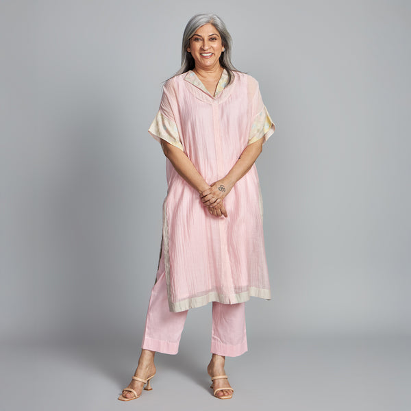 INAYA Kaftan Set - Baby Pink