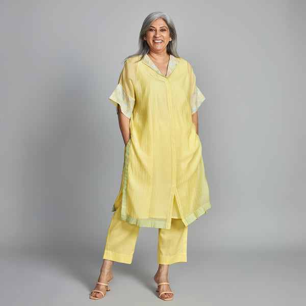 INAYA Kaftan Set - Yellow