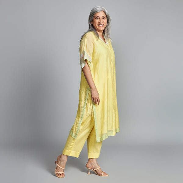 INAYA Kaftan Set - Yellow