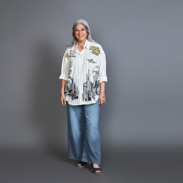 JAMIE Printed Shirt (LAST PIECES)