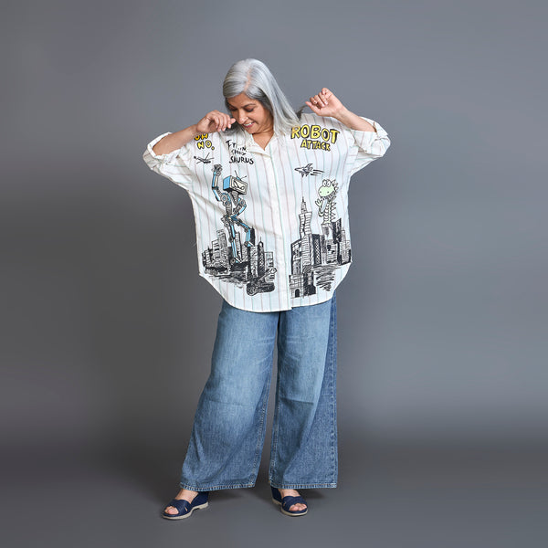 JAMIE Printed Shirt (LAST PIECES)