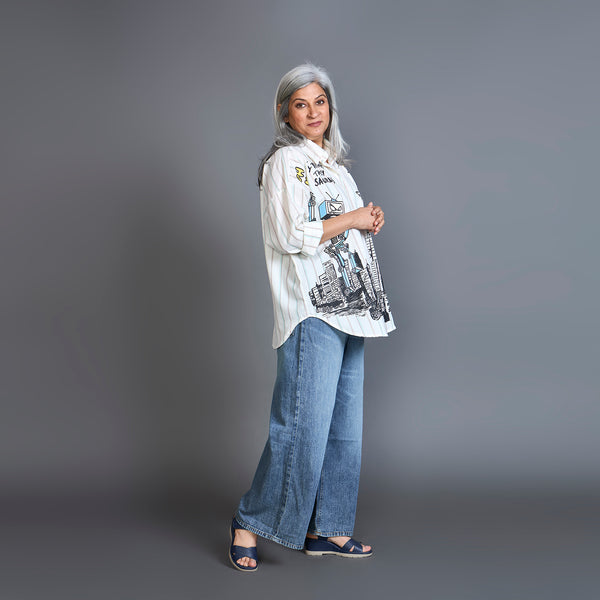 JAMIE Printed Shirt (LAST PIECES)