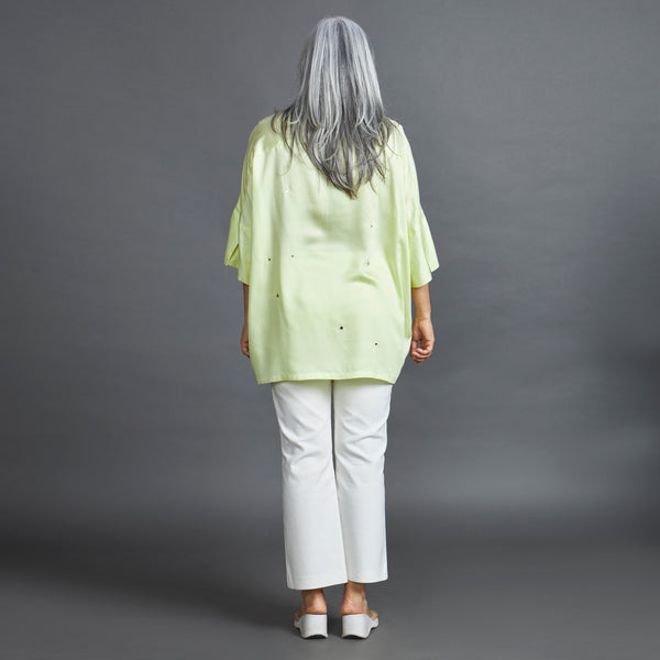 GIN Oversize shirt - Lime Yellow (SOLD OUT)