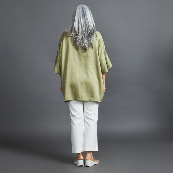 GIN Oversize shirt - Olive Green (SOLD OUT)