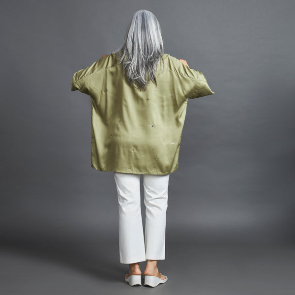 GIN Oversize shirt - Olive Green (SOLD OUT)