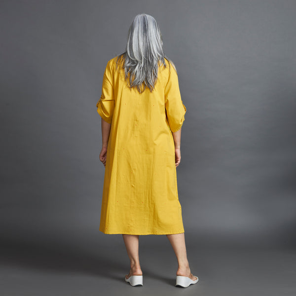 KATIE Band Dress - Yellow (PROMO)