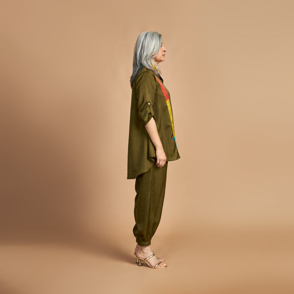 KAVYA  Shirt with Jogger Pants - Colors of KUTCH