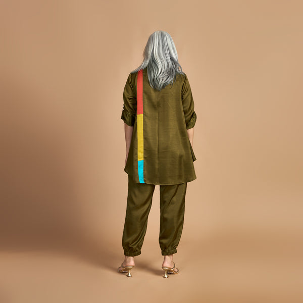 KAVYA  Shirt with Jogger Pants - Colors of KUTCH