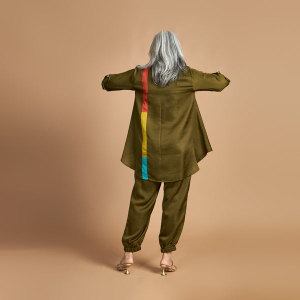 KAVYA  Shirt with Jogger Pants - Colors of KUTCH