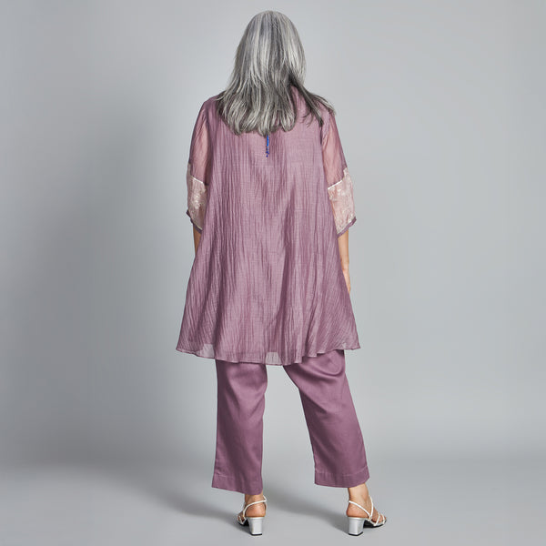 AVNI Tunic Set - Black Currant