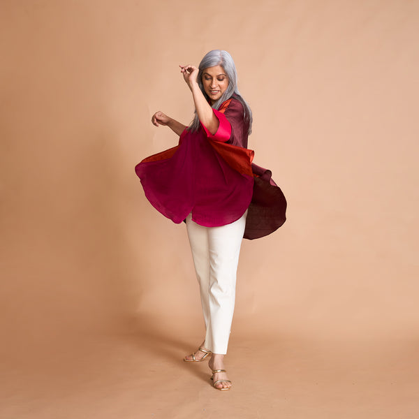 LELA Butterfly Shirt - PUSHKAR Combination