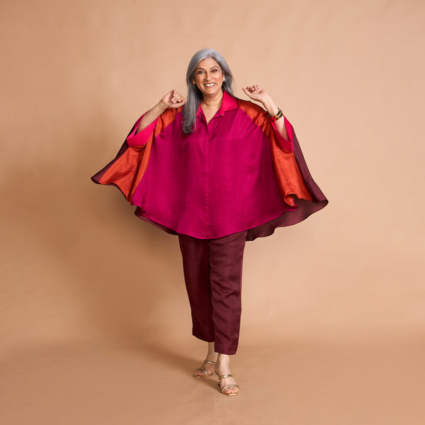 LELA Butterfly Shirt Co-Ord Set - PUSHKAR Combination