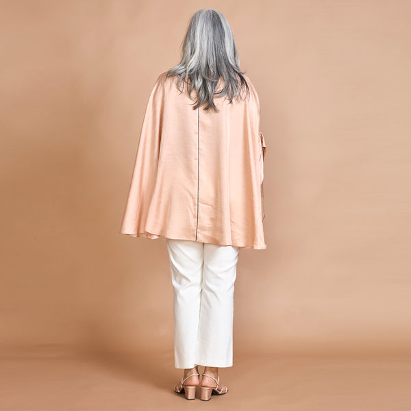 LELA Butterfly Shirt - Salmon Pink