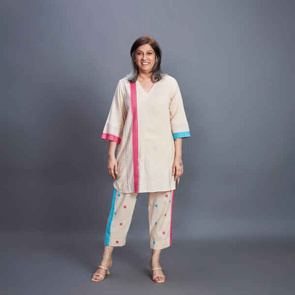 MANA Tunic Set - Fawn and Blue (PROMO)