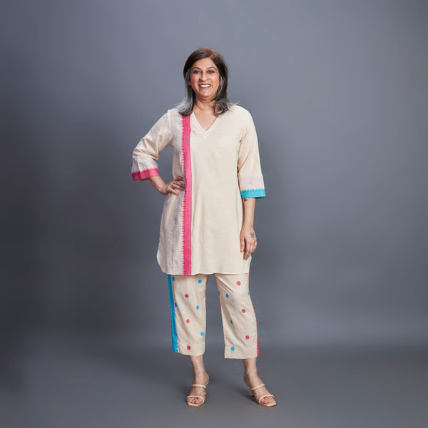 MANA Tunic Set - Fawn and Blue (PROMO)