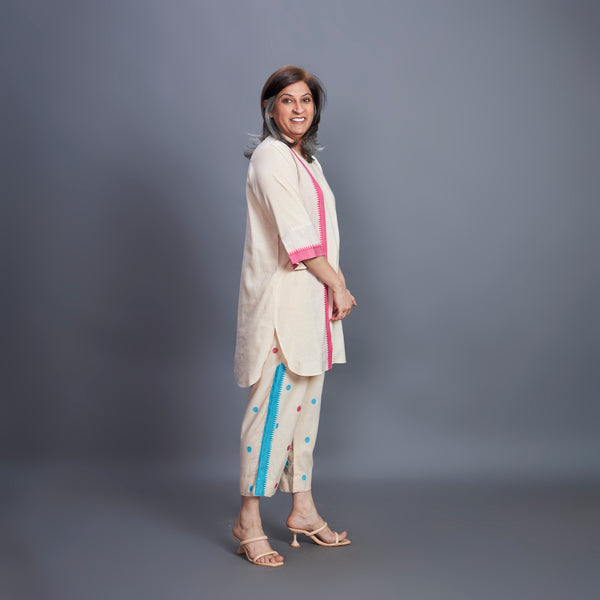 MANA Tunic Set - Fawn and Blue (PROMO)