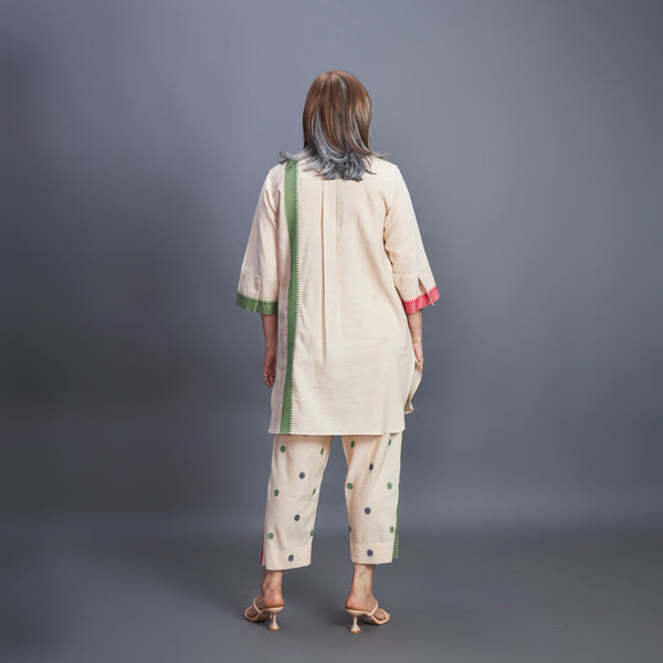 MANA Tunic Set - Fawn and Green