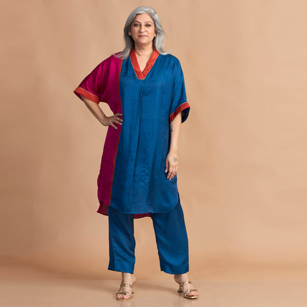 MEHAR Kaftan Set - Midnight combination