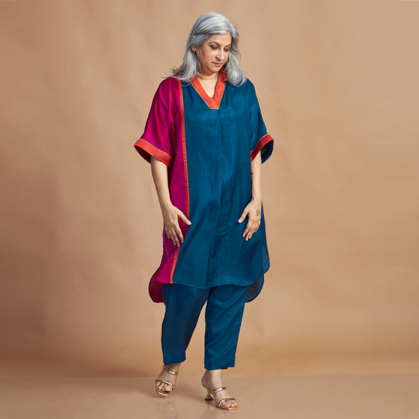 MEHAR Kaftan Set - Midnight combination