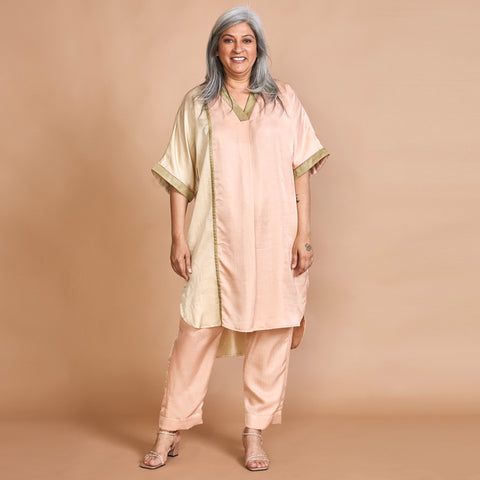 MEHAR Kaftan Set - ROSE GARDEN Combination