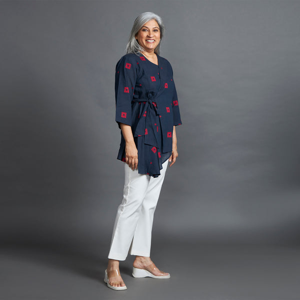 MIMA Jacket - Navy Blue (LAST PIECE)