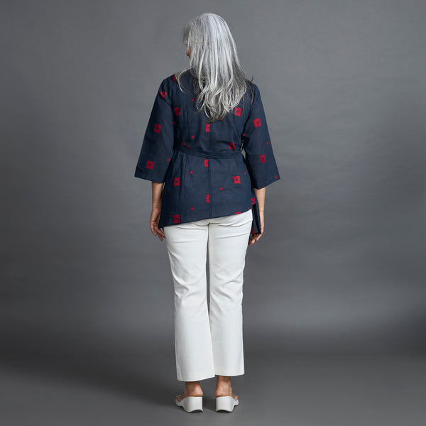 MIMA Jacket - Navy Blue (LAST PIECE)