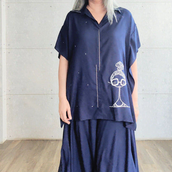 NARA + GORO Set - Navy Blue