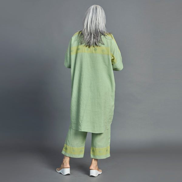 NEYSA Tunic Set - Green & Yellow (LAST PIECES)