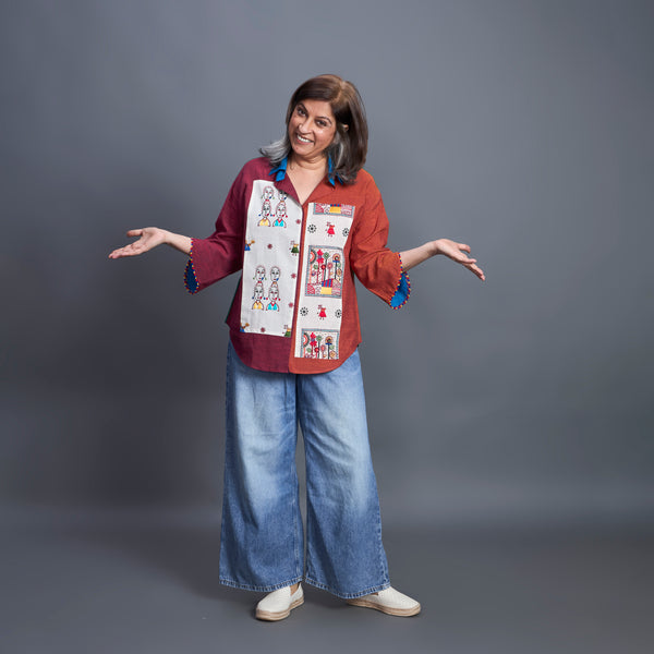 NIMMI Shirt - Color Block (LAST PIECES)