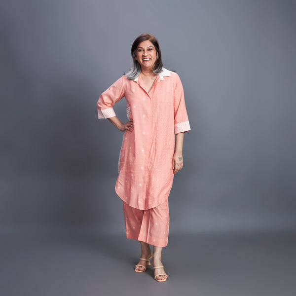 NITARA Tunic Set - Blush Peach (PROMO)