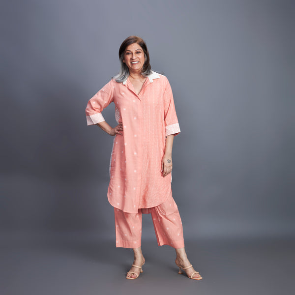 NITARA Tunic Set - Blush Peach (PROMO)