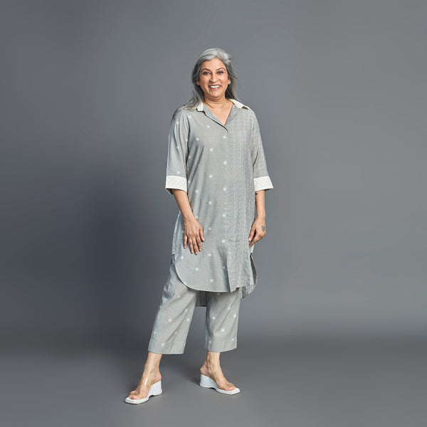 NITARA Tunic Set - Steel Grey (PROMO)