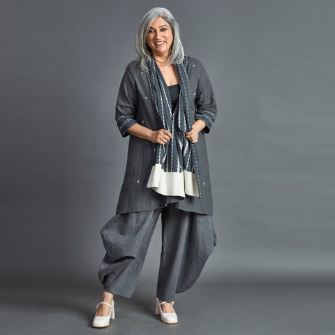 NORI Jacket with GORO pants - GREY Ivory (SALE)