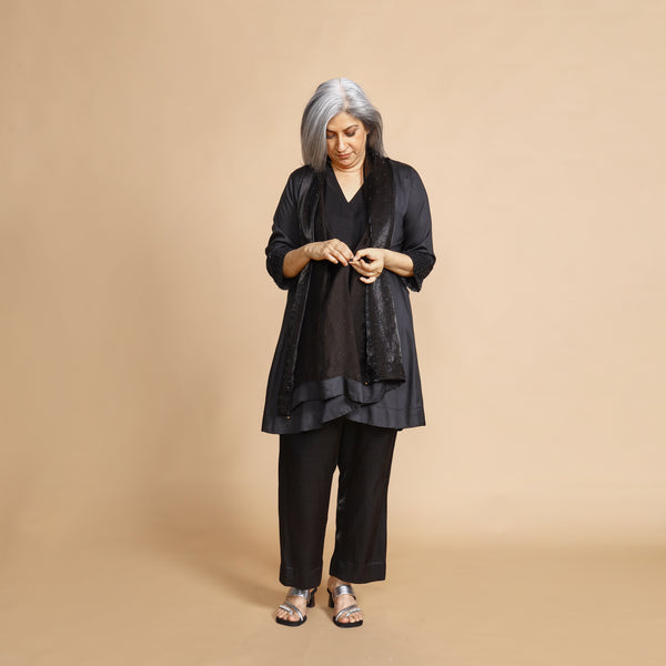 NORI Jacket 3 piece SET - Black