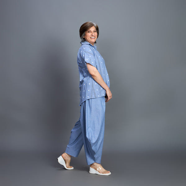 RABIA Samaira Set - Blue Chambray (PROMO)